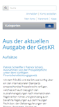 Mobile Screenshot of geskr.ch